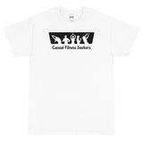Men's Casual T-Shirt w/ Customizable back lettering