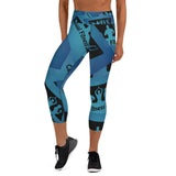 Yoga Fitness  Capri Leggings