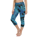 Yoga Fitness  Capri Leggings