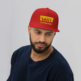 Retro Casual Flat Bill Cap