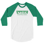 3/4 sleeve Green with Envy T